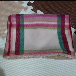 ハンドメイド ネックウォーマー ボア