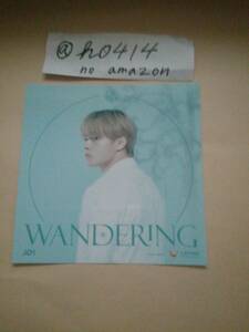 鶴房汐恩 A盤 JO1 5th シングル WANDERING アザージャケット