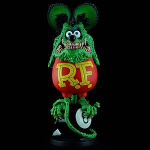 【即決・送料無料】 RAT FINK ラットフィンク 8ボール エディション DUNK ソフビ製 塗装済完成品 ★☆3