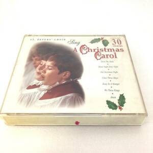 CD　407　ST.PETERS’CHOIR　Sing A Christmas Carol　クリスマス　クリスマスソング