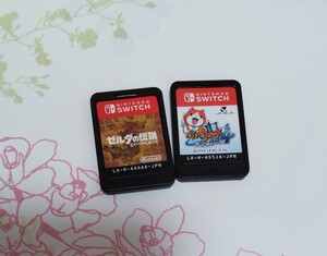 ゼルダの伝説ブレスオブザワイルド 妖怪ウォッチ4 ニンテンドースイッチ ソフトのみ 2本セット Nintendo Switch