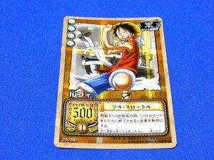 ONEPIECEワンピースキラカードトレカ　ルフィ　JO-C03