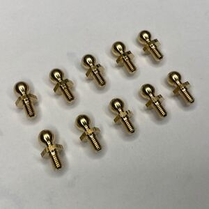 ☆新品未使用☆ 5mmピロボール 10個 タミヤ 組立てキット付属品【DT-02 DT-03 DF-03 TT-02 WR-02】
