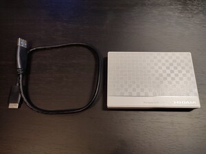 I-O DATA ポータブルハードディスク EC-PHU3W1