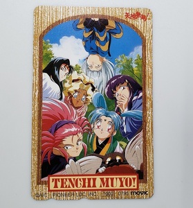  не использовался телефонная карточка Tenchi Muyo! AIC Pioneer MOVIC телефонная карточка 50 частотность ①