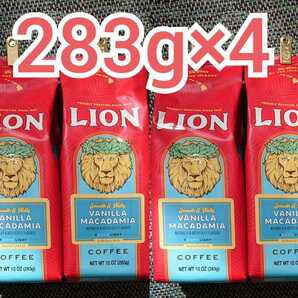 ライオン コーヒー バニラマカダミア 283g×4