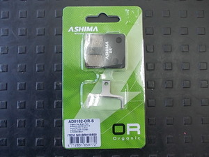 ASHIMA　ディスクブレーキパッド　AD-0102-OR