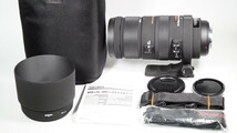 中古品 SIGMA AF 120-400mm F4.5-5.6 DG OS APO HSM ★8307 ソニー SONY ミノルタ MINOLTA_画像1