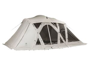 snow peak 【新品未開封品】スノーピーク リビングシェル ロング Pro. アイボリー テント キャンプ 2ルーム