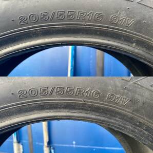 BRIDGESTONE ブリヂストン POTENZA ポテンザ RE-06D 205/55R16 91V 中古 2本セット 2017年製の画像8