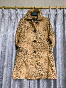  Hysteric Glamour HYSTERIC GLAMOUR coat long trench coat Leopard leopard print jacket vintage Camel camel animal