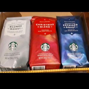 スターバックス クリスマス コーヒー豆 スタバ