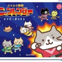 【新品未使用】ふくふくにゃんこ ニャンレンジャー ハッピーボックス 福袋2022 収納ボックス★ハピンズ hapins ミケランジェロ ハッチ_画像3