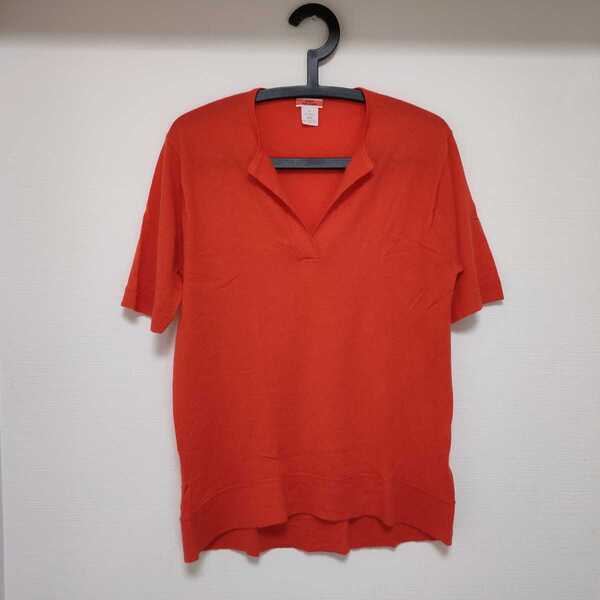 ジェイクルー J.CREW カシミヤ100%セーター ニット オレンジ色
