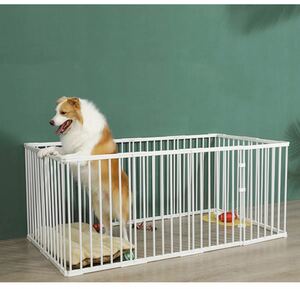 サークルケージ 犬 小型 ペットサークル 犬用 折りたたみ 屋外 ペット柵 12面 室内 ペットフェンス 柵 簡単組み立て 工具不要 アウトドア