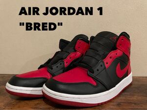 AIR JORDAN 1 MID "BRED"