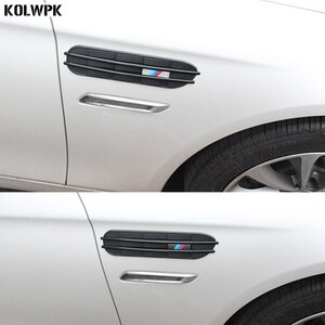 爆売れ BMW M E36 E46 E90 3シリーズ 5シリーズ 2p 装飾 フロント フェンダー サイド ベント グリル エクステリア ブラック