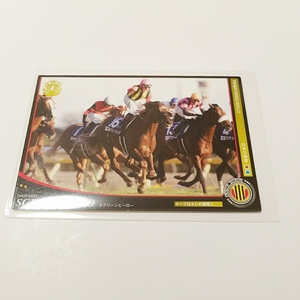  horse racing card * Owner's Horse 07* Sara bread ro wire ru*NB screen hero *2008 Japan C*M*tem-ro*