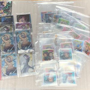 鬼滅の刃 ビックリマン シール 鬼滅の刃マン2チョコ ウエハース4 カード 冨岡義勇×ヘラクライスト 煉獄杏寿郎×聖フェニックス