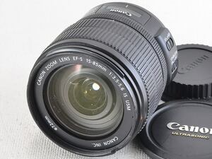 [訳あり品]Canon (キャノン) EF-S 15-85mm F3.5-5.6 IS USM(20701)