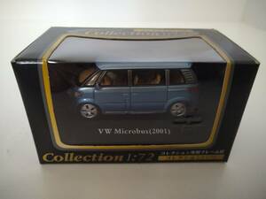< new goods > Hongwell collection 1:72 VW Microbus(2001) light blue. 2 tone 1/72 size 