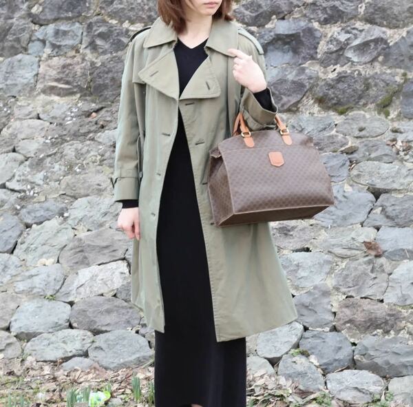 BURBERRYS GABARDINE COTTON TRENCH COAT MADE IN ENGLAND/バーバリーズギャバジンコットントレンチコート(メンズレディース合わせ自由)