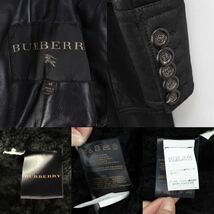 BURBERRY PRORSUM MOUTON LONG BELTED COAT MADE IN ITALY/バーバリープローサムムートンロングベルテッドコート_画像10