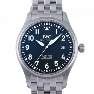 IWC パイロットウォッチ IW327015 ブラック文字盤 中古 腕時計 メンズ