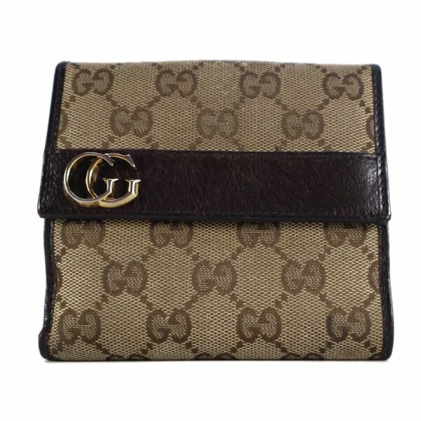 GUCCI グッチ 折財布 GGマーモント　 キャンバス 　24560 2091