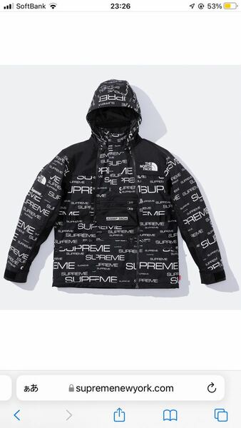 supreme NORTH FACE Steep Tech Jacket size S BLACK シュプリームノースフェイス