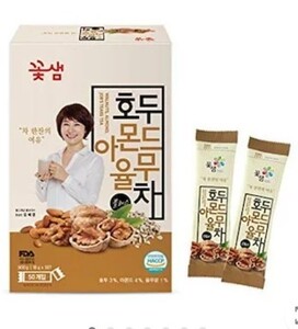 韓国ユルム茶 10包 (クルミ・アーモンド・ハトムギ茶)
