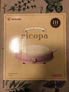 アイリスオーヤマ IH調理器 ricopa ピンク 1400W