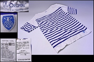 ORCIVAL ★ ブルーボーダー 半袖 Tシャツ ★ フランス製 ★ オーシバル マリンウエア・ブランド ★