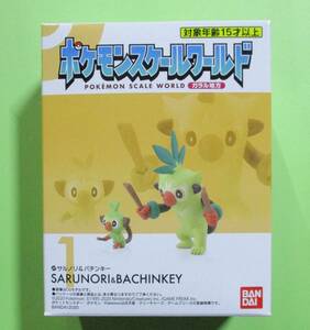 ポケモンスケールワールド ガラル地方　1：サルノリ＆バチンキー