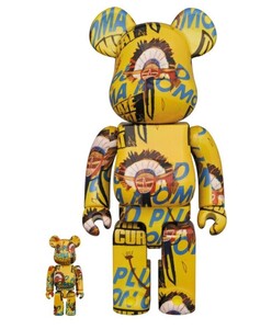 BE@RBRICK Andy Warhol×JEAN-MICHEL BASQUIAT #3 ベアブリック アンディ・ウォーホル