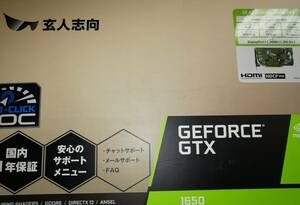 玄人志向 NVIDIA GeForce GTX1650