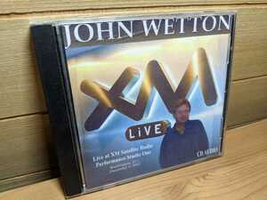 CD JOHN WETTON/LIVE AT XM SATELLITE RADIO John * wet nking crimson UK King Crimson Progres asiaeijia