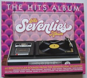 【送料無料】The Hits Album The Seventies 70's 3枚組60曲 Barry Manilow Bay City Rollers Blondie Boney M Eric Carmen Roxy Music