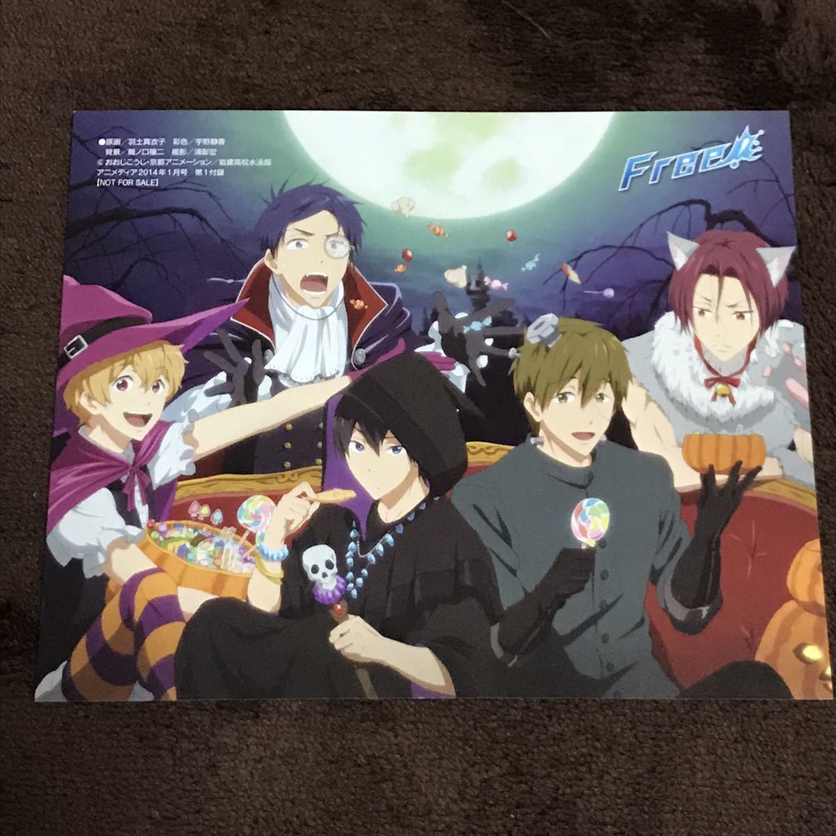 Free！ 葉月渚 お風呂ポスター