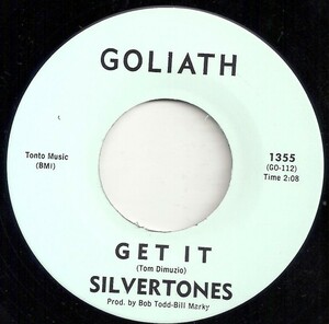 The Silvertones - Get It / Bathsheba ☆UK Orig 7″☆EXOTIC/インスト☆GARAGE