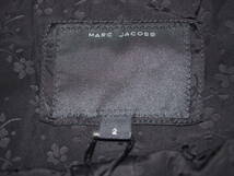 未使用品 MARC JACOBS マークジェイコブス レディース 12SS花柄ノースリーブワンピース2黒 USA製 ファーストライン_画像3