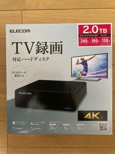 エレコム 外付けハードディスク2TB