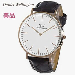 【正規品美品】ダニエルウェリントン 腕時計　ローズゴールド 24500円Daniel Wellington 