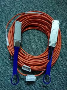 Mellanox 15m 40Gb/s QSFP Active Optical Cables AOC MC2206310-015 InfiniBand