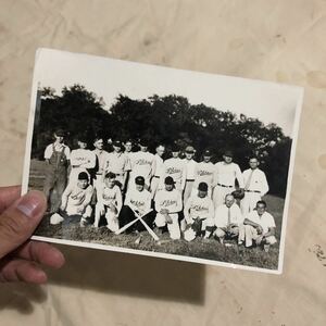 アメリカ 古写真 白黒 スポーツ 野球 海外 ビンテージ アンティーク