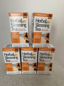 ハーバル スリミング ティー 5箱iHerb購入品
