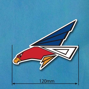  aviation self .. no. 302 flight .. tail wing Mark sticker extra-large 1 sheets +