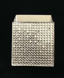  regular price approximately 35000 jpy Dress Camp DRESSCAMP Swarovski cigarettes case silver new goods genuine article silver mirror mirror 