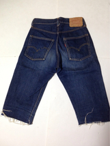 60s A TYPE★LEVIS:リーバイス 501 Aタイプ 60s デニムパンツ カットオフ ヴィンテージ オリジナル ATYPE VINTAGE BIGE ハーフパンツ w27_画像2