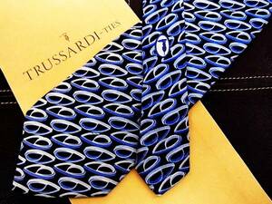 * prompt decision 1000 jpy *0176* Trussardi. necktie 